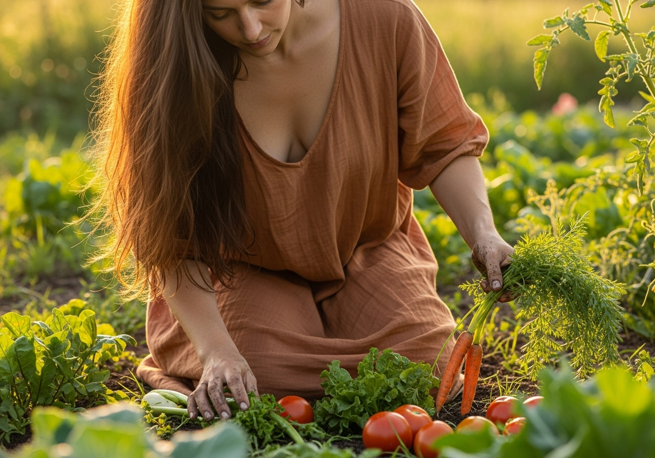 From Garden to Table: My Journey with Organic Family Cooking